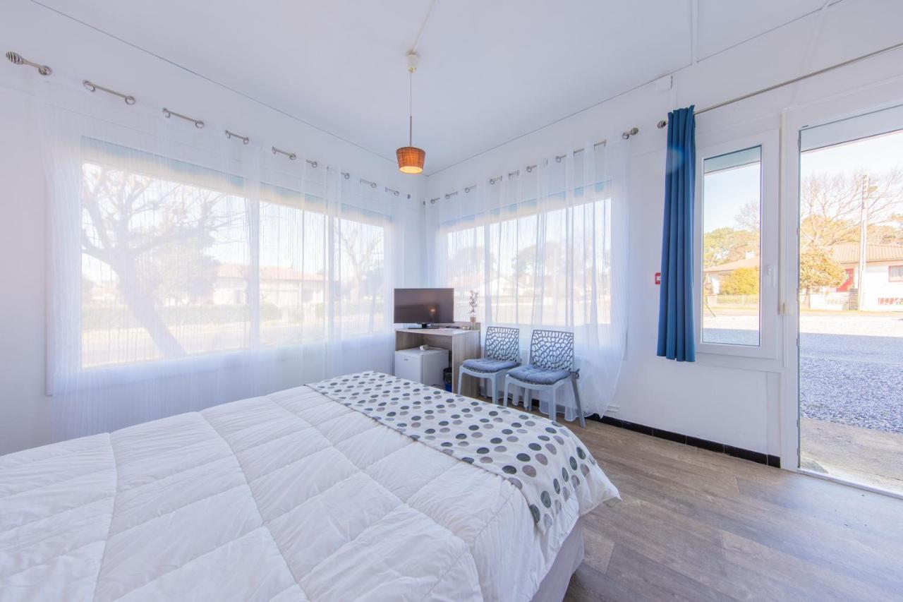 Hotel Land'Azur Mimizan-Plage Exteriör bild