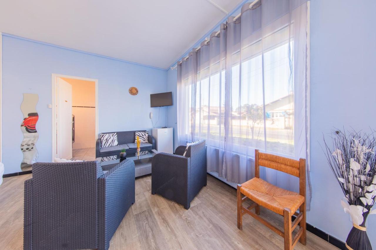 Hotel Land'Azur Mimizan-Plage Exteriör bild